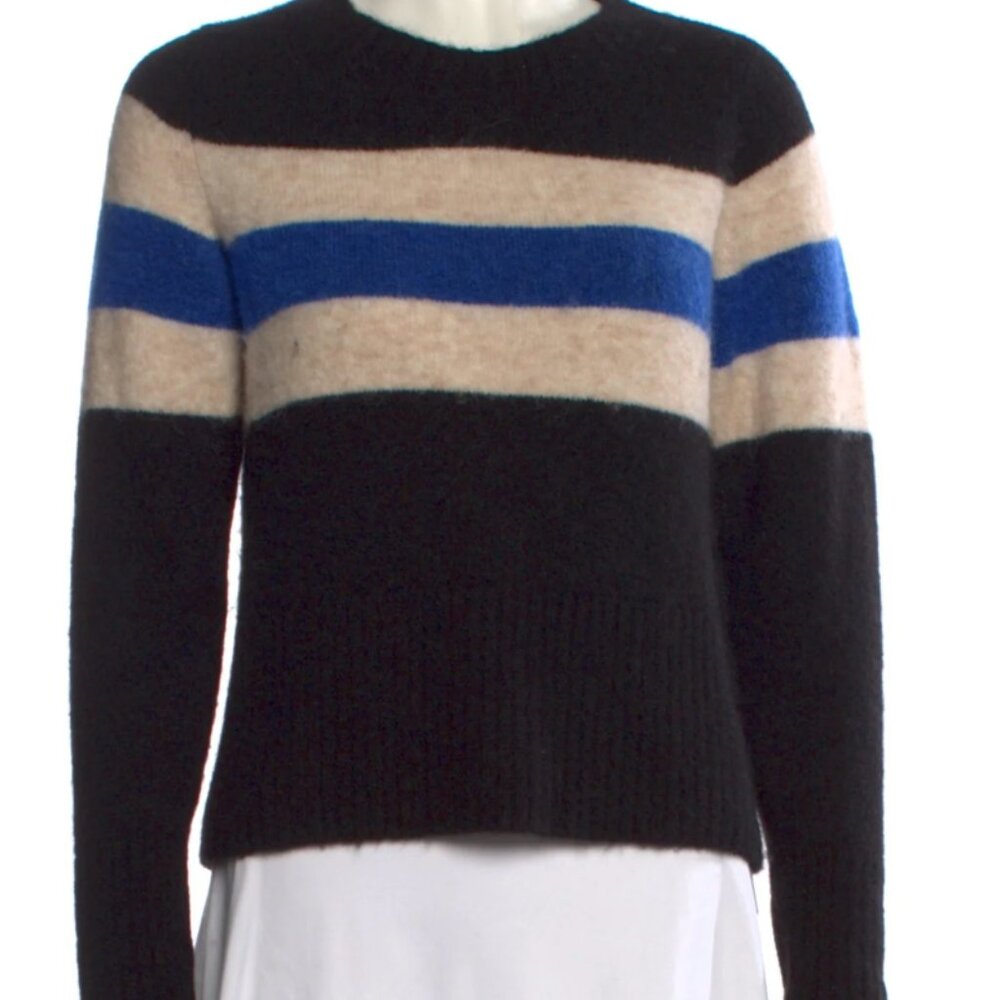 Skye by Brora Alpaca Striped Sweater